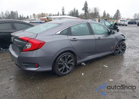 2021 Honda Civic Sport from USA, damaged, VIN 19XFC2F88ME201748